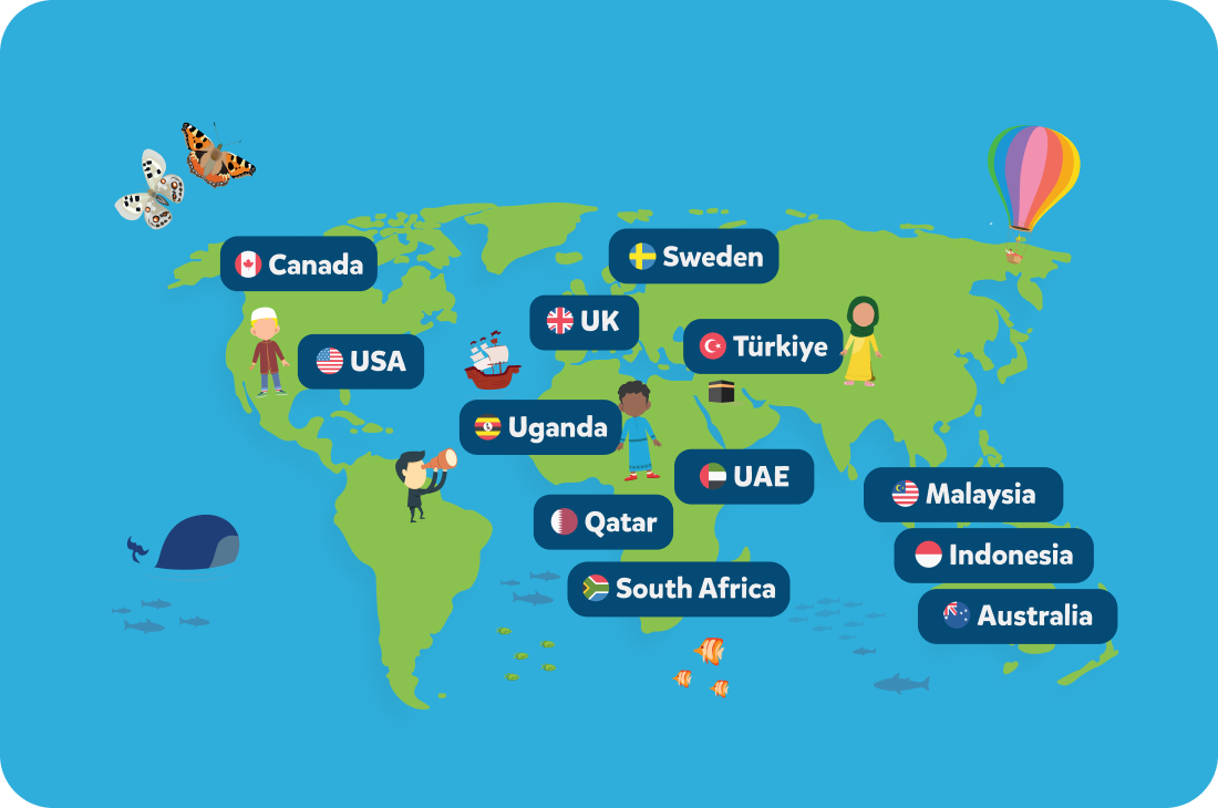 Global distributor network