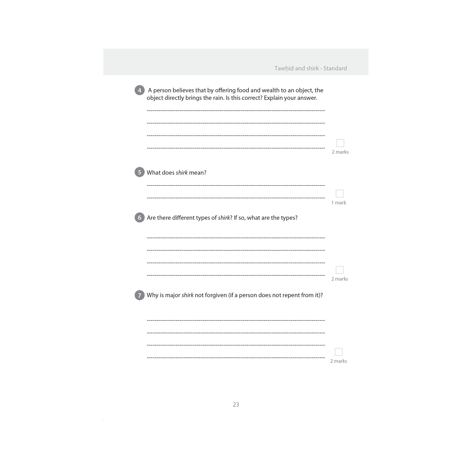 Islamic Studies: Workbook 6 - Single - Image 10