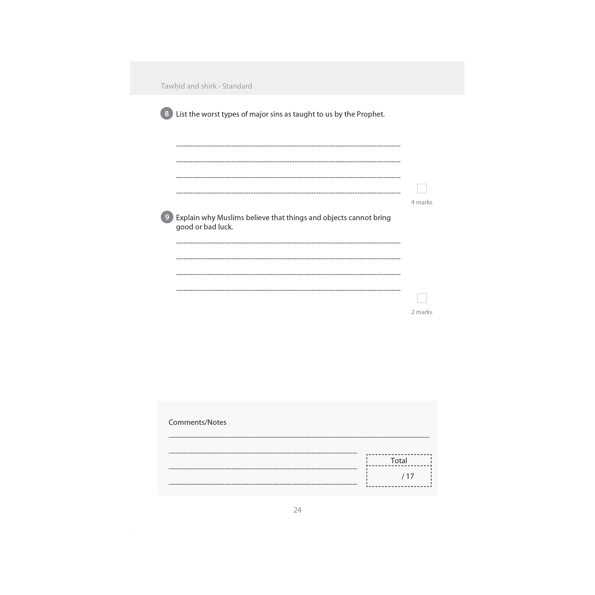 Islamic Studies: Workbook 6 - Single - Image 11